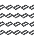 20Pcs DIP IC Socket Adapters Kit With 24 Pin Socket, 15.24mm Row Pitch, 2.54mm/0.1In Pitch, Breadboard Friendly For PCB Design