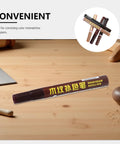 5 Piece Furniture Markers Touch Up Kit For Floors Cabinets Tables And Desks With Wood Scratch Repair Pens In Five Colors