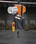 1 Ton Electric Chain Hoist Workhorse With 10 Ft Lift Height And 10 Ft Per Minute Speed 120V Single Phase Overhead Crane G100
