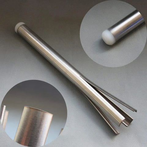 Bike Headset Cup Removal Tool For One And One Eighth, One And One Quarter, And One And One Half Inch Cup Remover with rubber grip