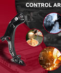 Upgrade Your Ride With A Fresh Frenzybro Front Lower Control Arm Kit Featuring 2 Arms Plus 4 Ball Joints And Sway Bar Links For Smoother Handling And Better Steering. black steel front lower control arm with ball joint