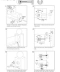 Installation instructions for Slipfix Railbolt Handrail Post To Post Fastening System For Stairs, durable and easy setup.