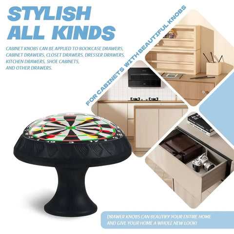 Crystal Glass Round Mushroom Cabinet Knobs For Dresser Kitchen And Bathroom Decor Upgrade Your Cabinets With Easy Install