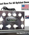 USB Ready Golf Simulator Control Box For Windows With Durable Arcade Buttons And Top Notch Build For TGC E6 GSA Fitness Golf