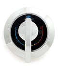 Temp-Gard I Shower Only Valve With Lever Handles, front view showing temperature control, pressure-balanced, silver finish