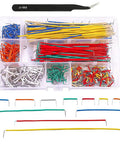U Shape Breadboard Jumper Wires Kit With 560 Pieces Featuring 14 Length Options From 2mm To 125mm Solderless Flexible Connecting Cables Random Color