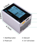 Smart LiPo Battery Discharger With One Tap Intelligent Balance, Auto Current Adjustment And Auto Shutdown, 3.2” LCD screen