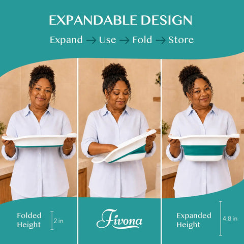 Super Comfy Foldable Sitz Bath Insert For Postpartum Recovery And Hemorrhoid Relief With Heat Resistant Epsom Salt Soak Basin Universal Toilet Fit And Quick Dry Design For Daily Use