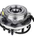 Ford F Series Front 4WD Wheel Hub Bearing Assembly 8 Lug With ABS For F250 F350 Super Duty 2005 2010 Replacement Front Hub 515081 Heavy Duty 4X4 Ready