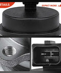 Close-up view of Two Pack Rear Wheel Bearing And Hub Assemblies with ABS and 5 Lug for Kia Forte 2010 to 2013, detailed parts