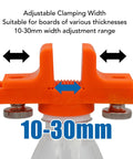 Super Straight Up Adjustable Wood Glue Applicator That Slips Right Past The Hassle For Even Coverage On Any Woodworking Job With Reliable Flow And Right On The Money Results, adjustable clamping width for boards 10-30mm.