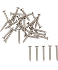 Heavy Duty Stainless Steel Door Pivot Hinges With 270 Degree Rotation and installation screws, shiny stainless steel screws.