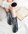 Death Scythe Ankle Socks For Women Low Cut No Show Moisture Wicking Cushioned Athletic Socks With Arch Support design