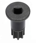 EnRand engine barring/rotating tool, black metal with square-drive top and gear-like bottom