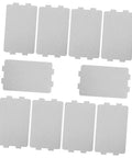 10 Piece Microwave Mica Insulation Sheets For Easy To Cut To Fit No Fuss Heat Resistant High Temperature Waveguide Cover Replacement