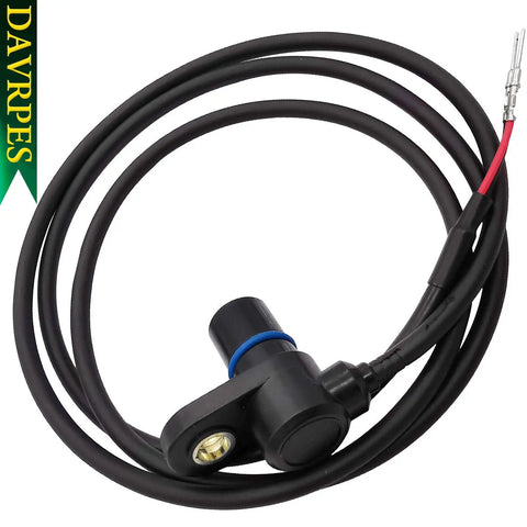 Crankshaft Position Sensor For Harley Touring Dyna Electra Glide Road King FXD Wide Glide Screamin Eagle 2000 2001 2002 2003 Replacement 32798 00B 32798 00A OEM Quality Performance Upgrade Ride Ready black wired sensor with connector