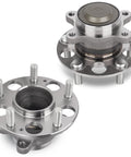 Rear Wheel Bearing And Hub Assembly For Honda Civic 2013 2014 2015 Rear Left And Right With ABS 5 Lug Set Of 2 metal parts