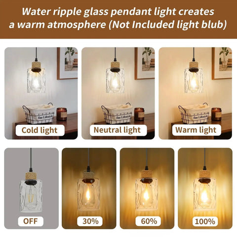 Matte Black Bathroom Pendant Light Fixture With Clear Glass Shade Single Hanging Light For Kitchen Island E26 Base Hardwired