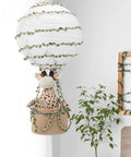 Safari Themed Hot Air Balloon Nursery Decor Set With Giraffe Lampshade Hanging Room Light Shade For Baby Shower And Birthday Party Gift
