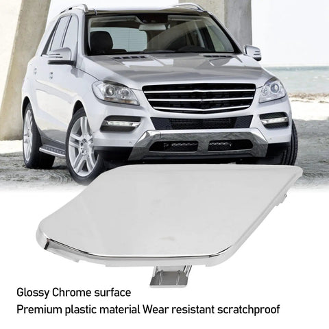 Front Bumper Tow Hook Cover Cap With Glossy Finish For Mercedes ML Class 2012 2015 Tow Eye Cover OE Part 1668851223 MB1029126