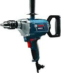 Beast Power 9 Amp Corded Drill Mixer With Five Eighth Inch Chuck 360 Degree Rotating D Handle Variable Speed Control for mixing