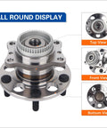 Rear Wheel Hub Bearing Assembly Fits Hyundai Elantra 2011-2016, Elantra Coupe 2013-2014, Elantra GT 2013-2017, Veloster 2012-2017, Kia Forte 2014-2018