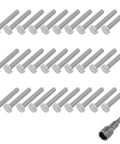 Heavy Duty 1/4-20 X 1-1/2 Inch Hex Head Bolts Set With Magnetic Nut Driver, 304 Stainless Steel Machine Screws, 30 Pieces, External Hex