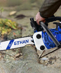 Top Handle Chainsaw 12 Inch Gas Powered 25.4cc 2 Cycle Portable Handheld Chainsaw For Tree Cutting Wood Chopping And Yard Work