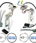 Ford F Series Front And Rear Fuel Pump Assembly For 1992 1993 1994 1995 1996 1997 F150 F250 F350 F250HD V8 5.0L 5.8L 7.5L 4.9L Engine Compatibility Ride Ready Back On The Road Built To Last fuel pump assembly and components.