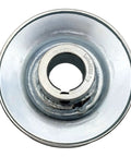 Pro Grade Single Groove V Belt Pulley For A B 5L 4L AX BX Belts, 3.5 Inch Outside Diameter, Seven Eighths Inch Bore, Carbon Steel, Zinc Plated