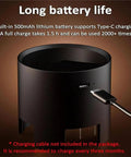 Killer 12 Needle Coffee Distributor Wand For Espresso Durable Stainless Steel Bed Leveler with Type-C charging port detail.