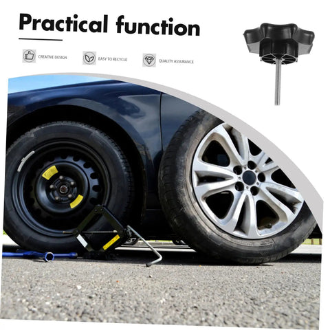 Spare Tire Bolt and Clamp Kit for Easy Mounting, No-Fuss, Rock-Solid Hold Down Screw for Broad Car Compatibility displayed