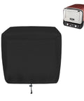 Waterproof Pizza Oven Cover for OO101 Wood Fired Outdoor Pizza Oven, black 600D Oxford fabric with drawstring, 23x18x15.5 inches.