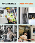 Rechargeable Golf Cart Fan With Magnetic Base And 360 Degree Rotating Head used in various locations for portable cooling