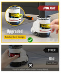 Comparison of Heavy Duty Retractable Leveling Casters Set Of 4 With Ratchet Handle No Sweat Height Adjust features.