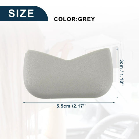 Sun Visor Clip Bolt Cover Fits Nissan Pathfinder Altima Murano Rogue Maxima Gray 1 Piece Front Left Right Fitment 2013-2021 Models