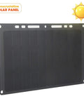 6V 10W Monocrystalline Solar Panel Charger With 1700mAh Output Portable USB Power Bank IP65 Weatherproof Outdoor