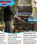 Person using Replacement Meat Probe Kit For Wood Pellet Grills And Smokers High Temp 1000 F Probe Stainless Steel Wire.