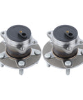 Pair Rear Wheel Bearing And Hub Assembly Replacement For Outlander 2011 2012 And Outlander Sport 2011 2012, Lancer 2008 2009 And Lancer 2010 2017, FWD Only, 512394 HA590550, Two Bearing Hubs Kit, front view