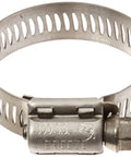 Heavy duty marine stainless steel hose clamps for boats and trailers, breeze brand, with worm drive mechanism, SAE size 13/16 to 1-3/4 in.