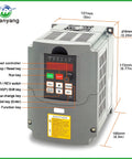 VFD Converter 110V Single Phase To 110V Three Phase For Three Phase Motors And Spindles front view