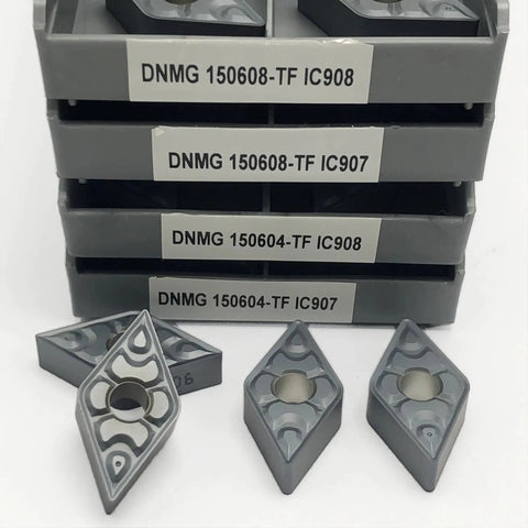 10 Pack Carbide Inserts For CNC Lathe Cutting Ideal For Processing Steel Iron And Aluminum Alloy Heavy Duty Turning Tools