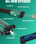 Heavy Duty 1500W 110V Induction Heater Bolt Removal Kit featuring four coils and slick magnetic tech to rapidly break free stuck rusted bolts with a power switch and LED light.