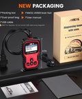 VD500 OBD2 Scanner For Volkswagen Group Cars Diagnostic Tool, box, cable, manual, and bag