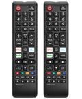 Two Pack Universal TV Remote Control For Most Smart TVs And LED LCD HDTVs 3D Series No Setup Needed Just Insert Batteries