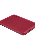 Dope 2TB Portable External Hard Drive With USB 3.0 Red Finish Fast Plug and Play Storage For Backups Password Protection Software And Windows PC
