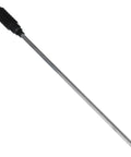 14 Inch Worm Gear And Hex Elevating Shaft Replacement Part For Antenna Rotators, metal construction, angled view
