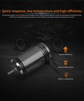 Dope Sensored Brushless RC Car Motor 1650KV For 3-8S LiPo, IP67 Waterproof, fits 1/6 and 1/7 on road and short course monster RCs