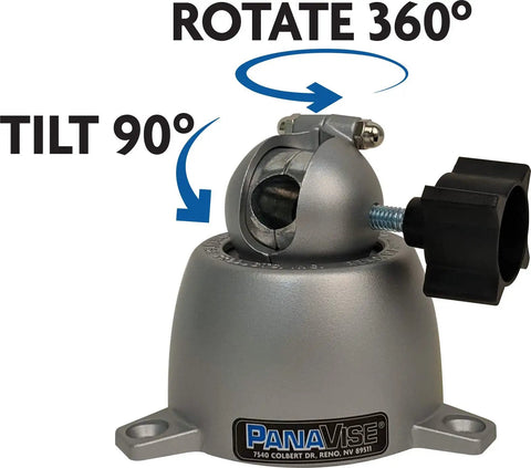 Five Eighths Inch Base For 300 Series Heads Built For Pros Versatile Work Holding System With One Easy Control Knob And Split Ball Locks