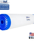 Premium 4.5 By 20 Inch Hard Water Filter Cartridge harnesses ion exchange for spotless fixtures and smooth pipes.